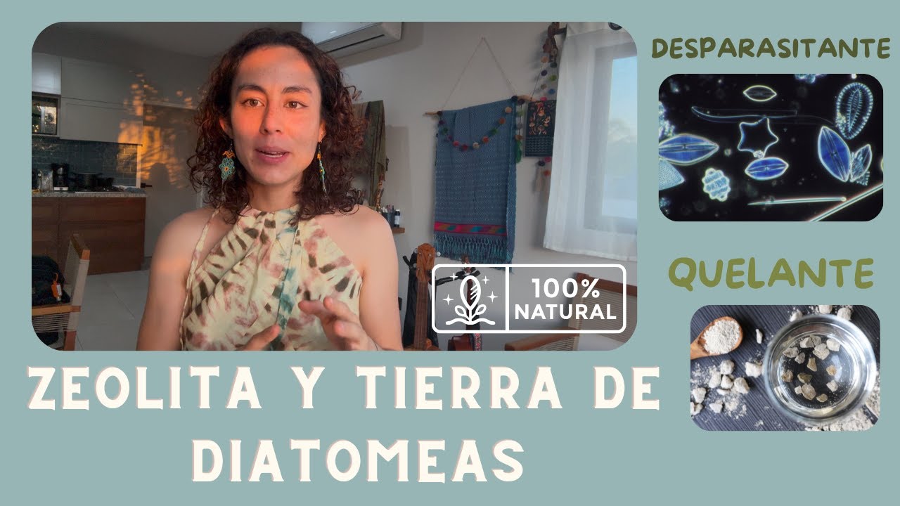 Eliminar metales pesados y desparasitaci&oacute;n - Alternativas naturales (Zeolita y Tierra de Diatomeas)