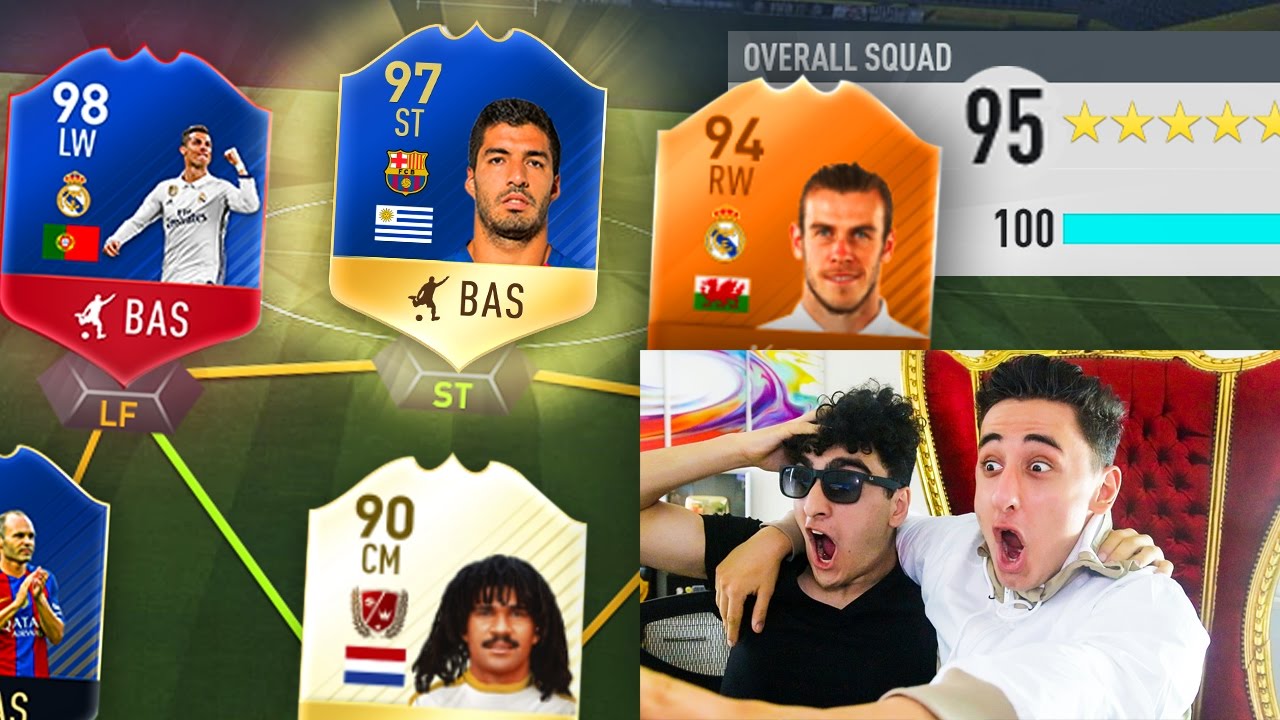 BROTHER VS BROTHER TOTS FUT DRAFT CHALLENGE!  - FIFA 17 TOTS!
