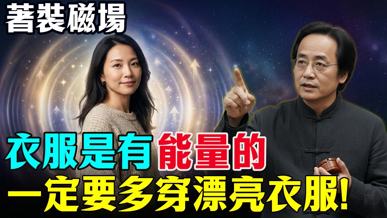 倪海廈：衣服的能量超乎妳想像！一定要多穿漂亮衣服，讓妳的磁場能量得到加持！#倪海廈 #靈性提升 #心靈暖流 #修行 #能量磁場 #斷捨離 #吸引力法則 #因果