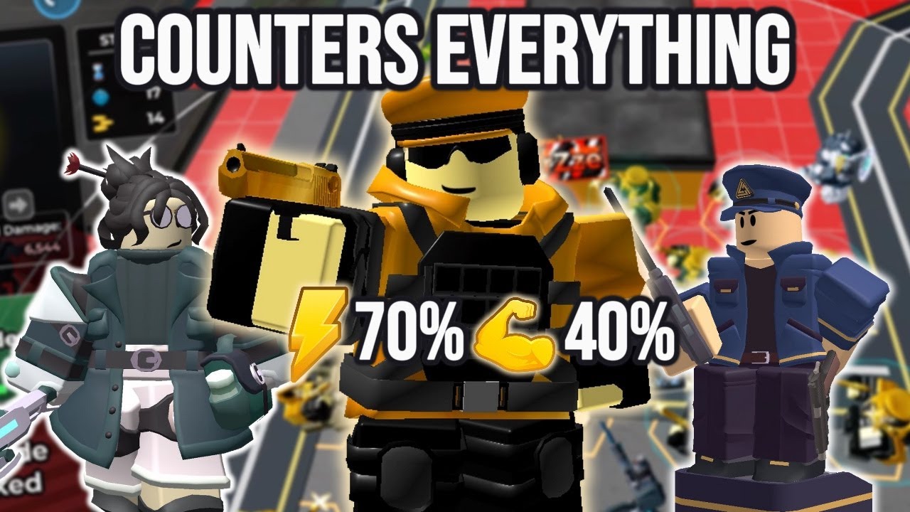 Scout is even more BUSTED in TDS PvP with Medic + Commander! | ROBLOX