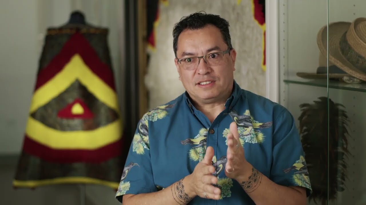 Hawaiian fiber practices and feather work