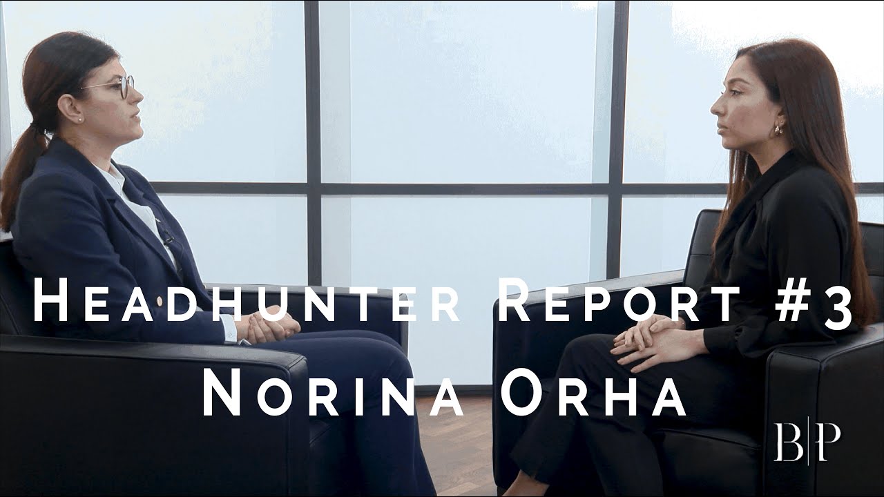 B|P Headhunter Report #3 Interview mit Consultant Norina Orha | BludauPartners