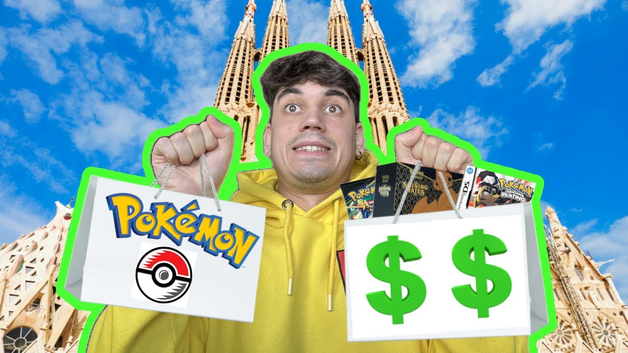 Donde COMPRAR POKEMON en BARCELONA  + SORTEO 🎉🎁