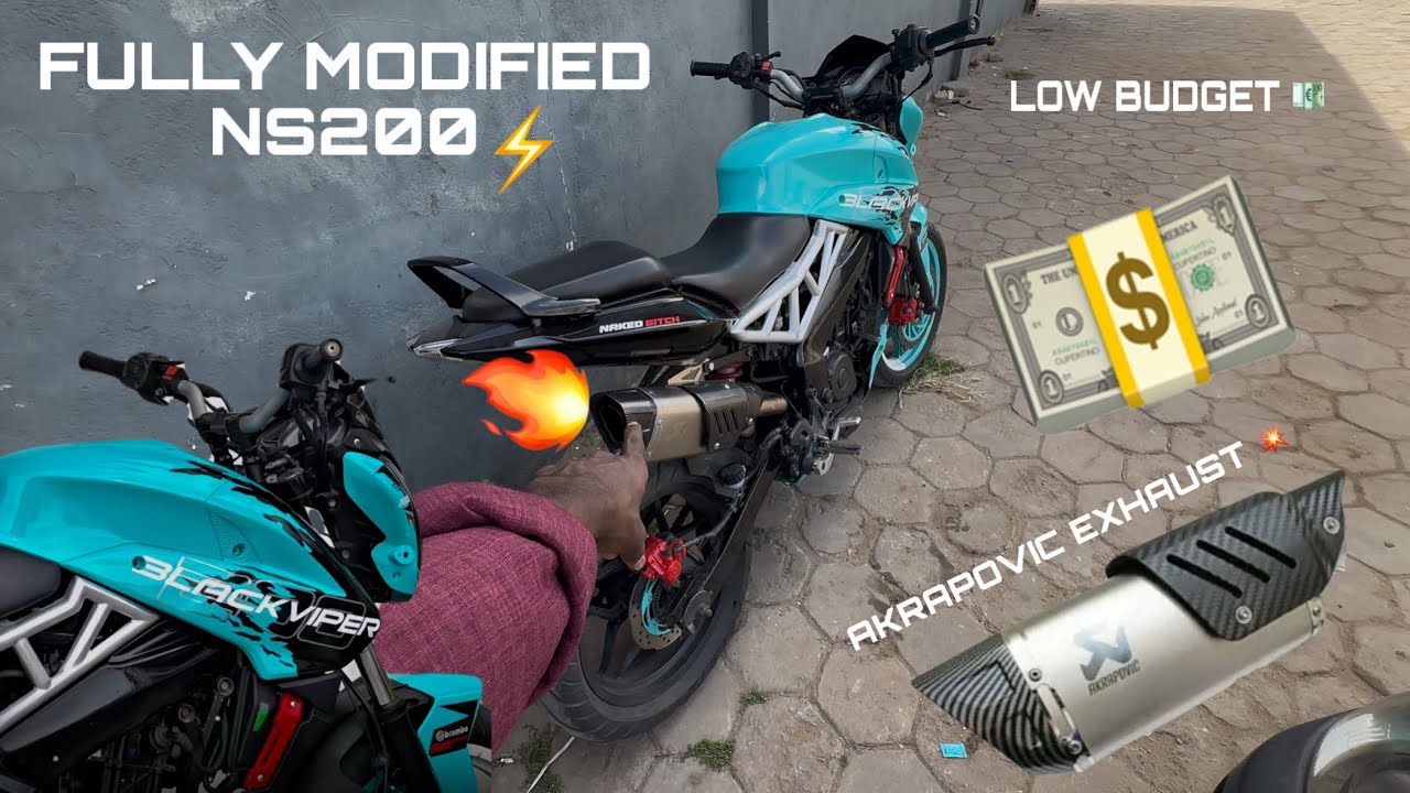 NS 200 | Fully modified | low budget | full review | 