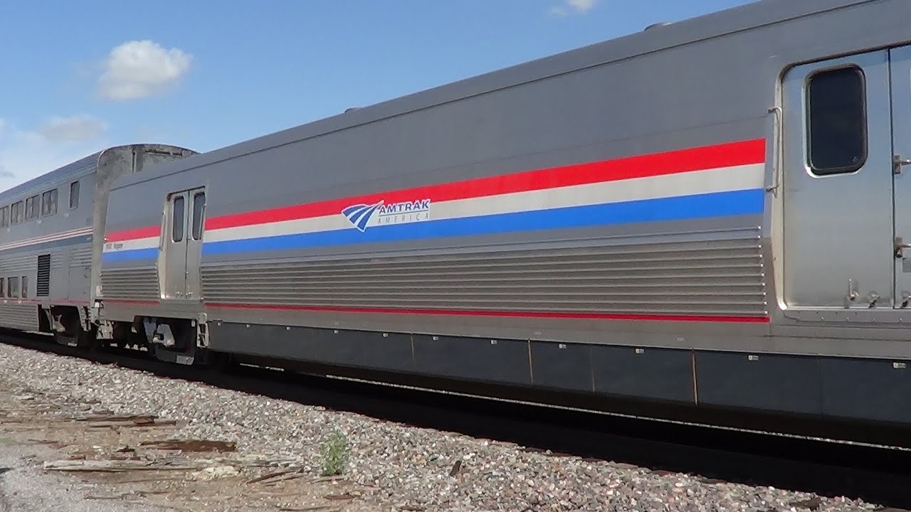 First Viewliner Baggage Car in Service on Amtrak #6