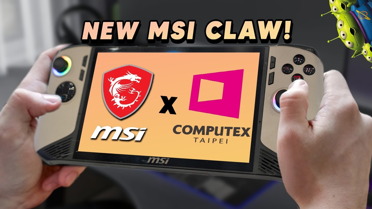Portable Gaming Has Never Been Better! | MSI @ #computex2024