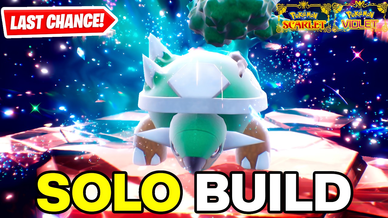 How To SOLO 7 Star TORTERRA Raid - Pokemon Scarlet And Violet