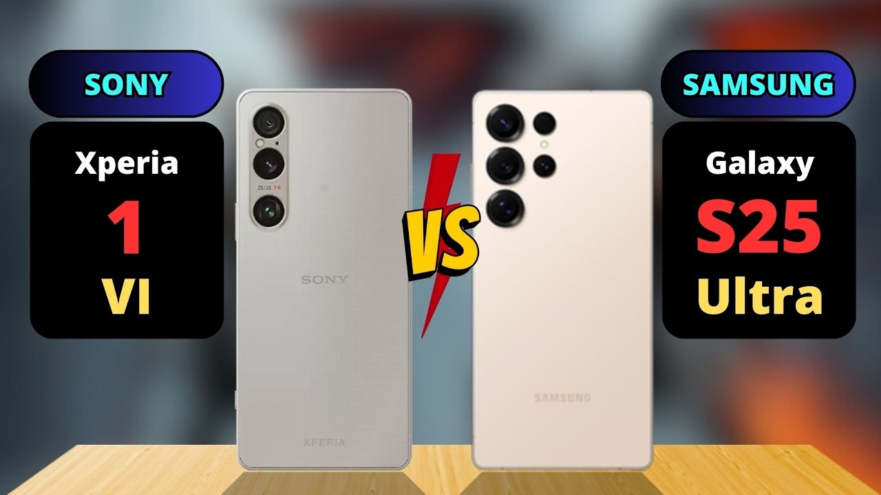 Sony Xperia 1 VI vs Samsung Galaxy S25 Ultra Comparison