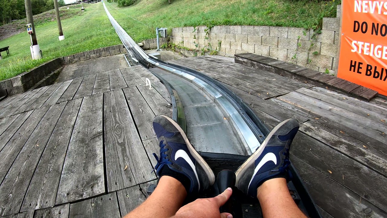 bobsleigh track Czech Praha Prosek