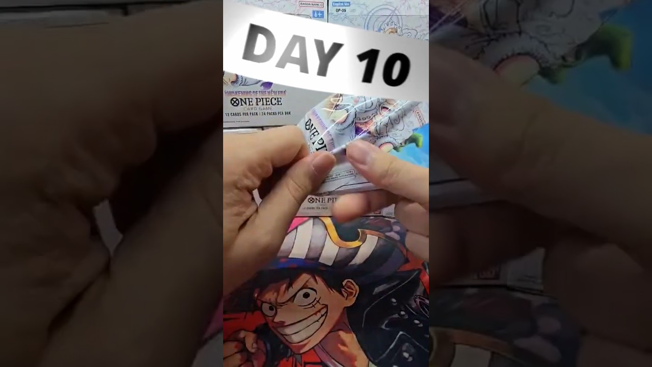 Day 10 OP-05 Booster Card Pack Opening! 🏴&zwj;☠️🔥