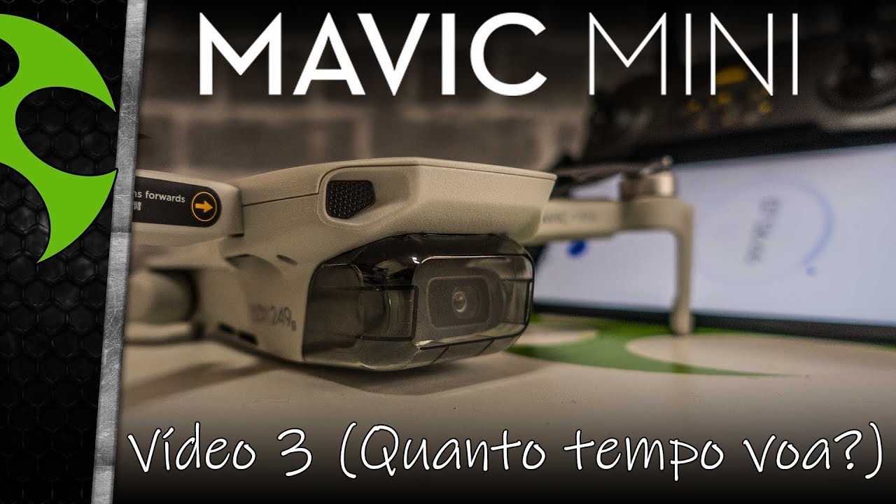 TESTE de AUTONOMIA REAL do DJI MAVIC MINI