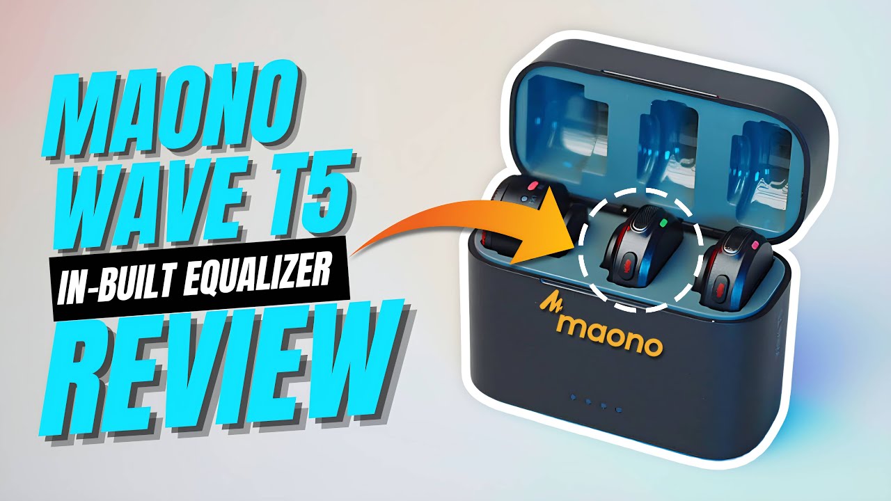 Maono Wave T5 Wireless Mic Review: Best Wireless Mic for Youtube?