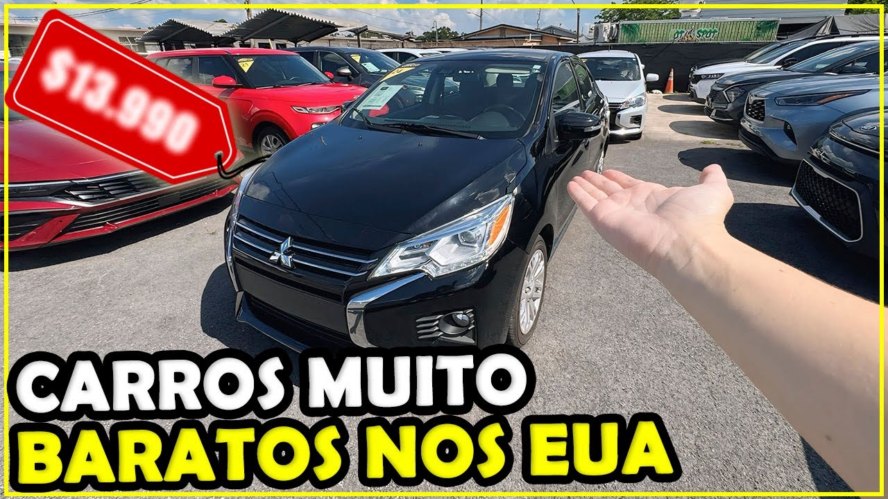 SURREAL! PREÇOS DOS CARROS POPULARES NOS EUA - ORLANDO