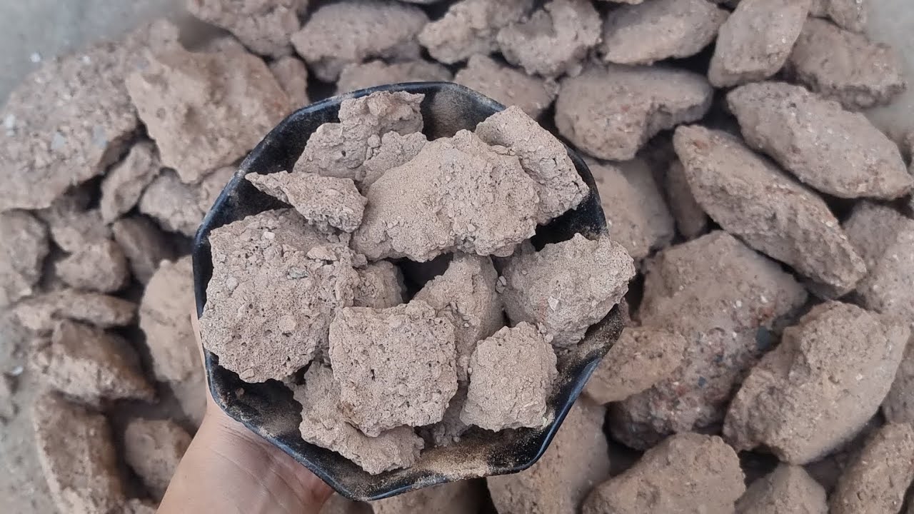 Gritty Red Dirt Floor Crumbling #asmrcommunity 