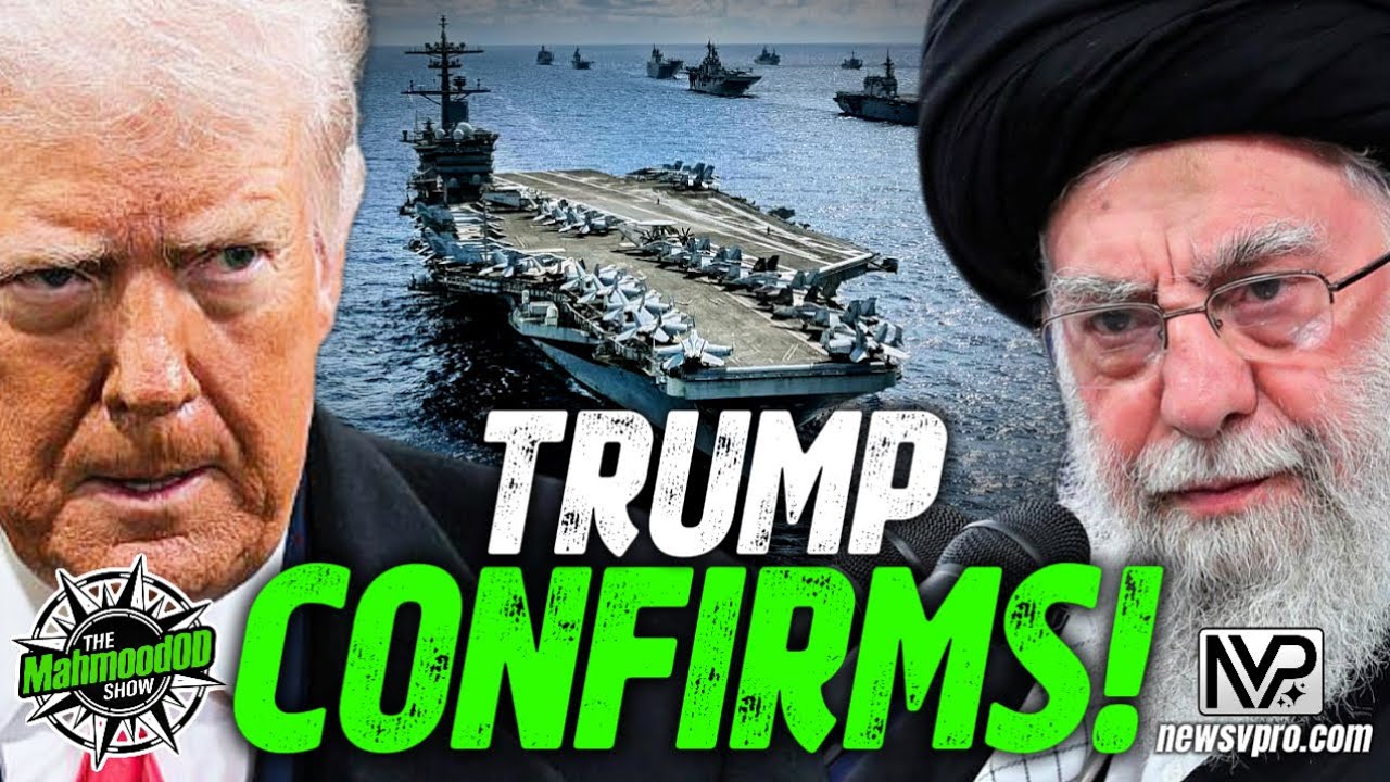 🚨TRUMP: “WE HAVE A HUGE FLEET HEADED TO IRAN!” | UK RAF DEPLOYS FOR “DEFENSIVE” PURPOSES