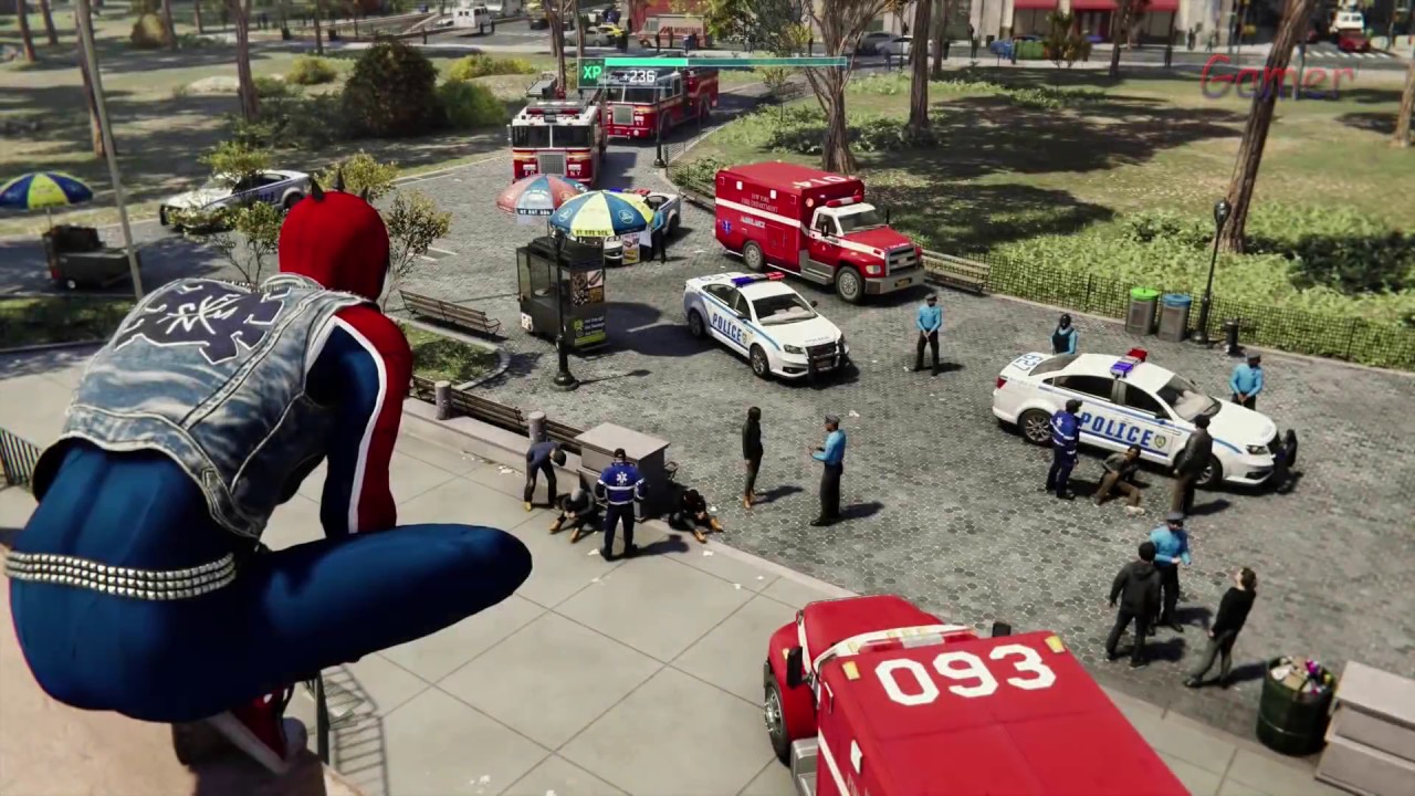Badass Stealth & Combat Gameplay Spider-Man PS4