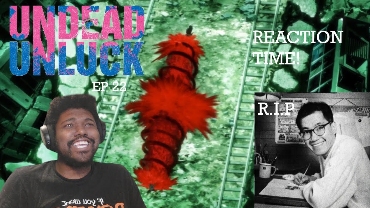 AKIRA TORIYAMA TRIBUTE! (R.I.P) | ANDY VS VICTOR BEAM STRUGGLE! | Undead Unluck Episode 22 Reaction!