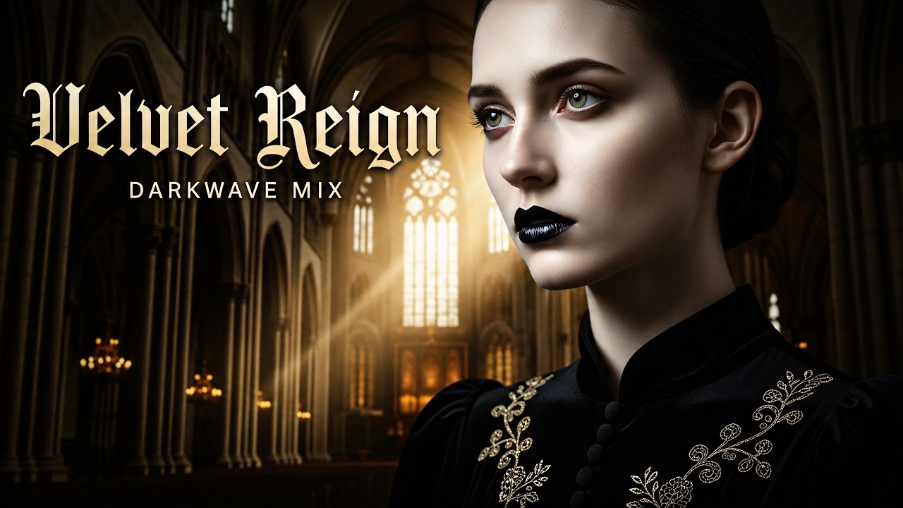 Velvet Reign – Darkwave Mix | Gothic, Electro, Coldwave, Melancholic | 2025 🌒🖤