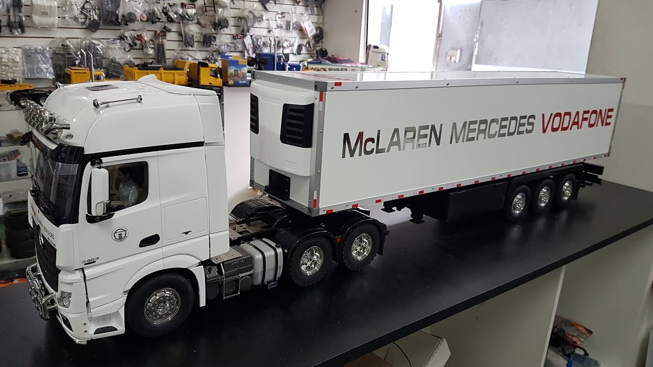 BRUTUS - NEW ACTROS 6X4 BRANCO MCLAREN MFC03 / OB1 / 4YWD