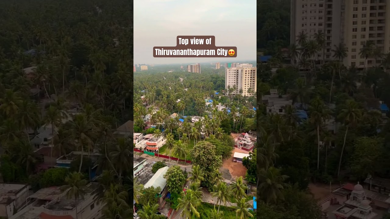 Thiruvananthapuram City/ Trivandrum, Kerela. #cityview #travel #southindia #topviews #WorkTravelFood