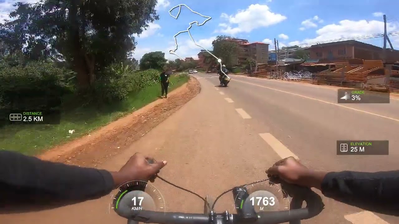 Bike Ride (Hill Climbing Edition) Ruaka Banana Raini Karuri Ndenderu 31km