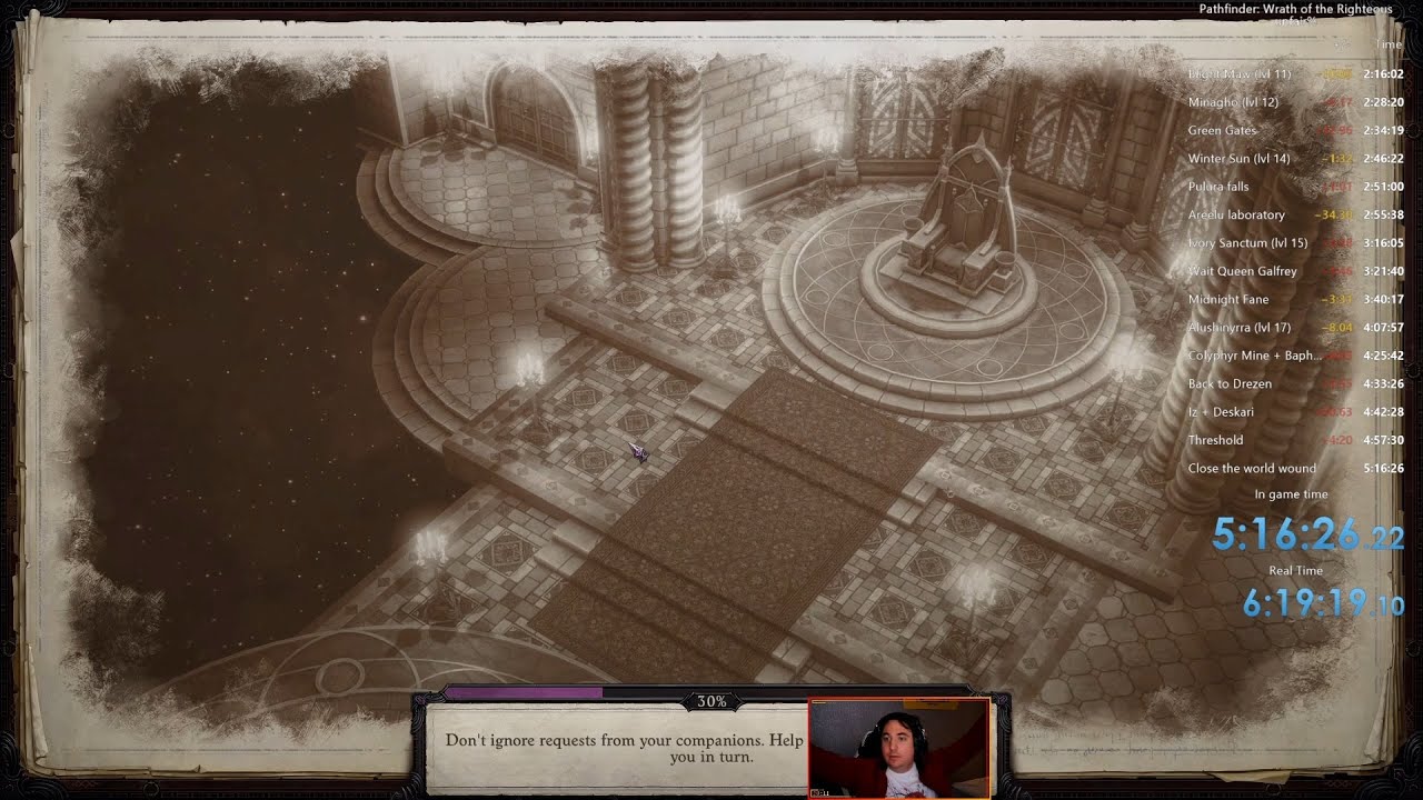 Pathfinder WOTR - Speedrun Unfair% [WR][5h16]
