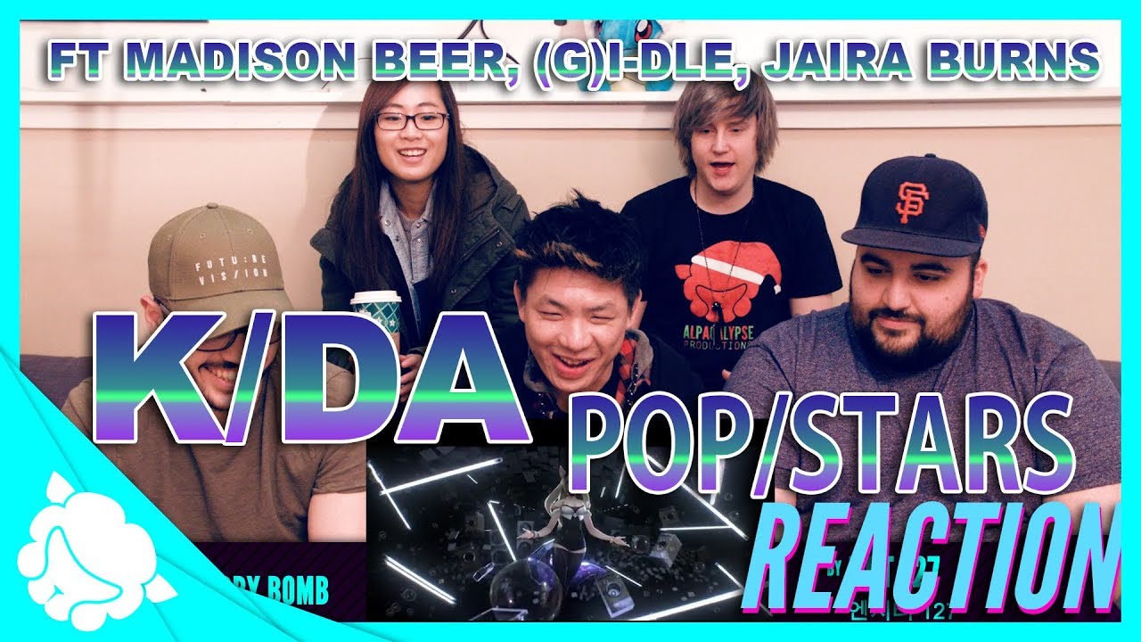 Non-Kpop Fans REACT to K/DA - POP/STARS ft. Madison Beer, (G)I-DLE, Jaira Burns