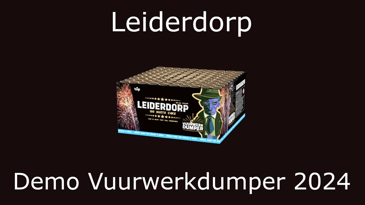 Leiderdorp | Demo Vuurwerkdumper 2024 | Hello Fireworks