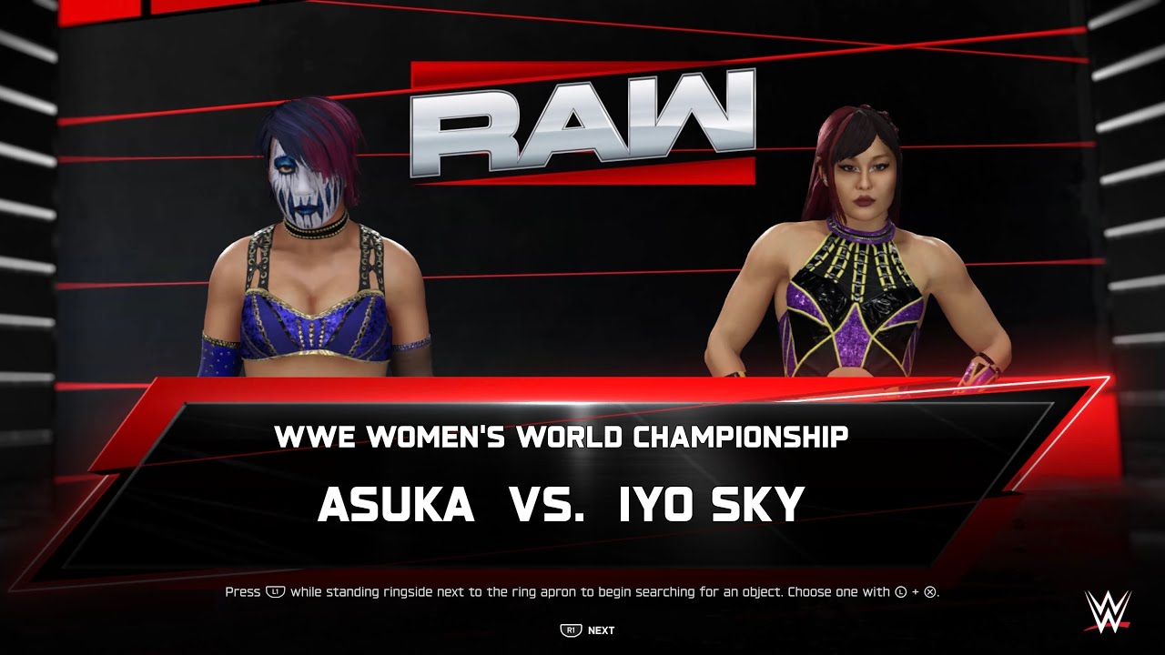 WWE 2K25 Universe Mode | Asuka Vs IYO SKY 