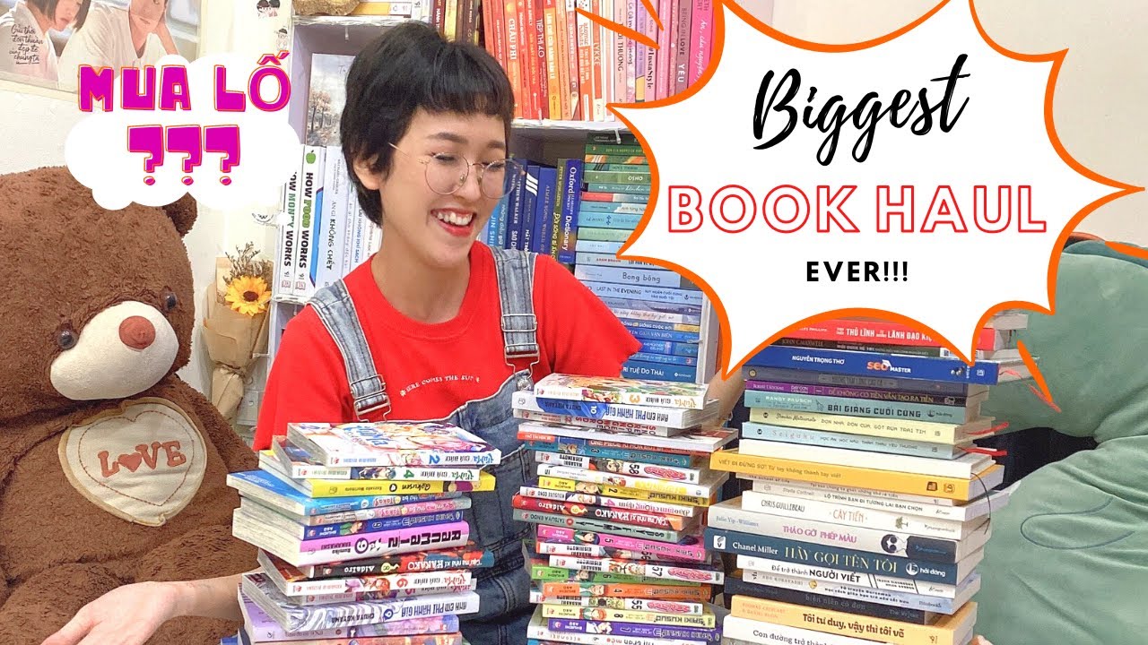 BOOK HAUL LỚN NHẤT nhà Lai 🌸 rỗng túi vì sale giữa năm