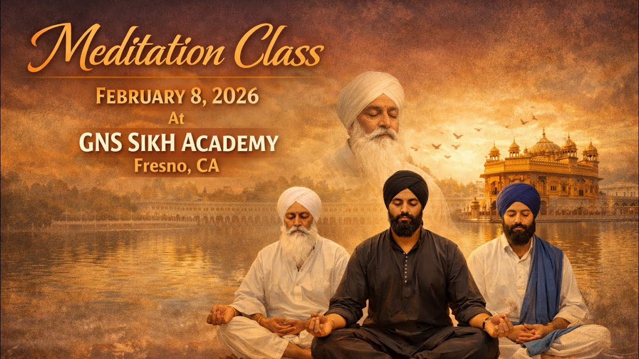 Meditation Class February 8, 2026 #love #blissfulgurbani #meditationclass #peace #sikhi #gurbani