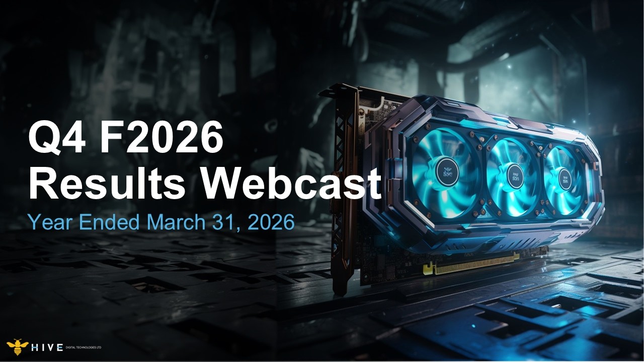 Финансовые результаты HIVE Digital Technologies за 4-й квартал и весь 2026 финансовый год