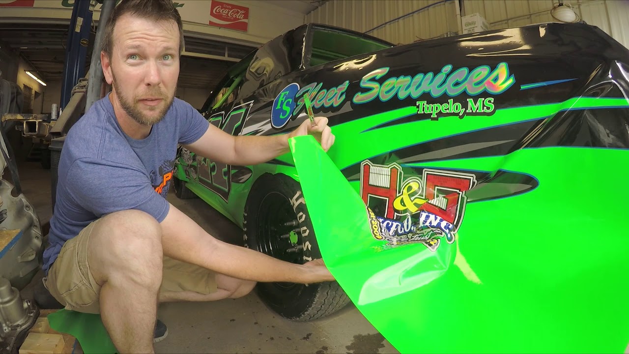 Race Wrap Install Wet Method Part 1 Side Panels