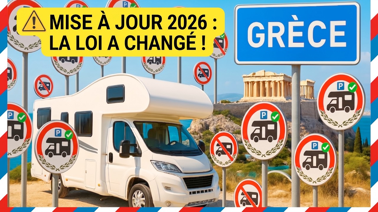 🇬🇷 Fin de la VANLIFE en Grèce ? Ce que dit VRAIMENT la nouvelle loi 2025