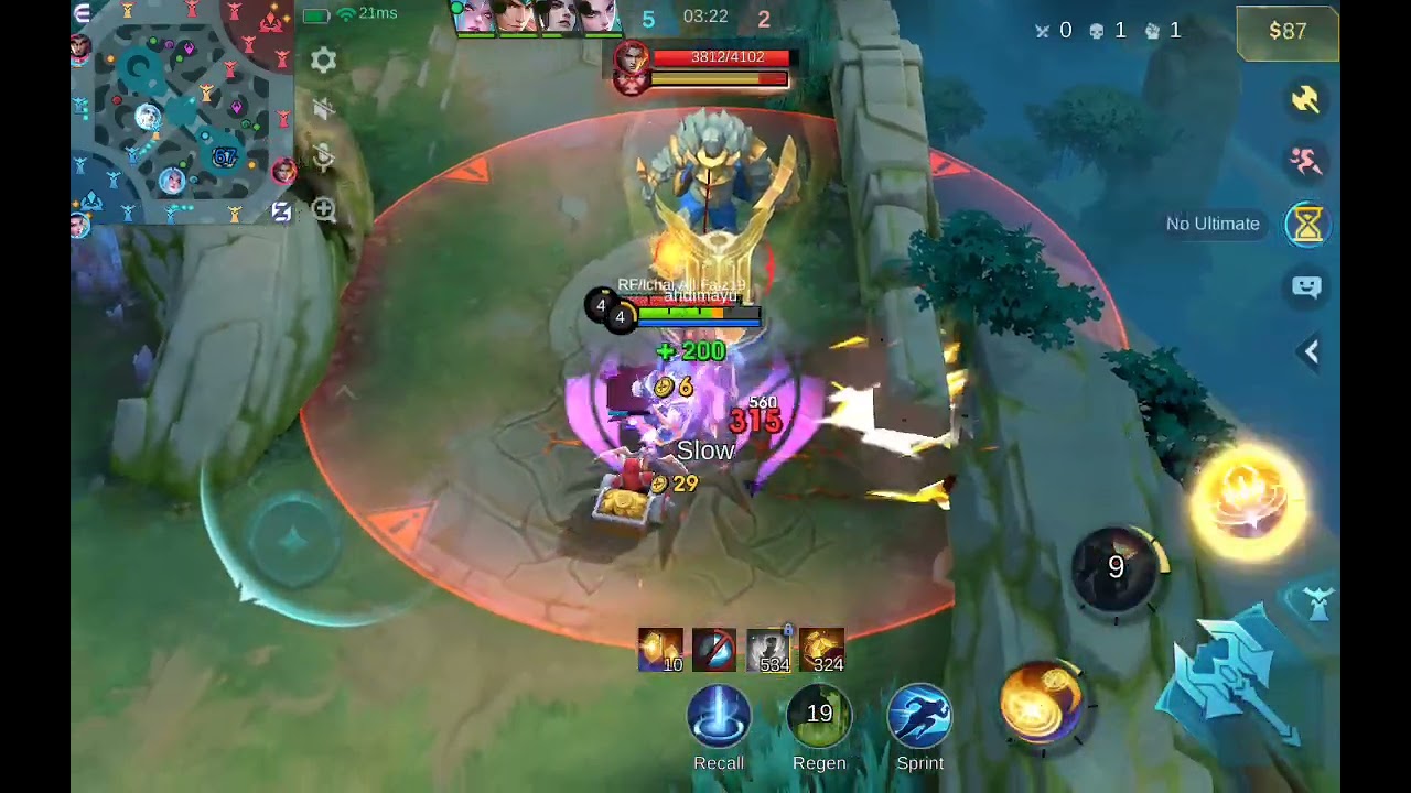 Gegara skin trial ngilang, semangatnya hampir aja ngilang 😭💦 | Mobile Legends Bang Bang 