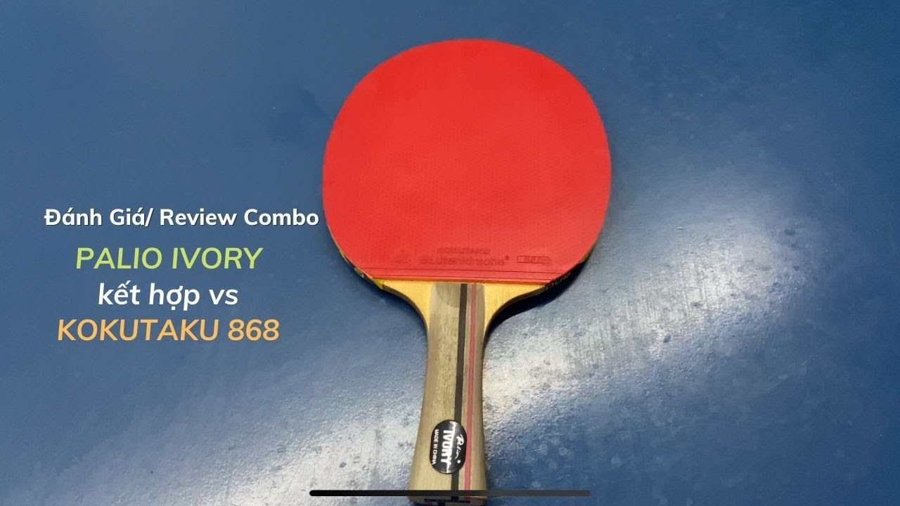Review | Đánh Giá Combo vợt quốc dân PALIO IVORY kết hợp với KOKUTAKU 868