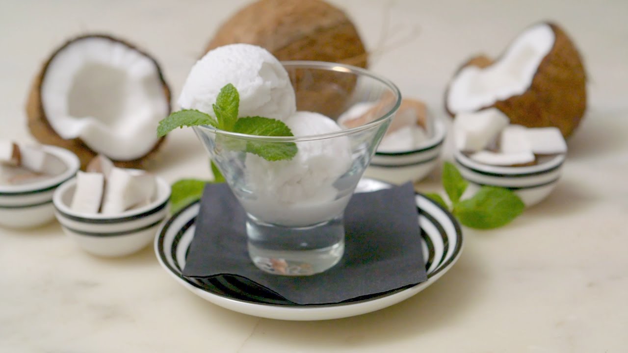 In with the new... Coconut Delight - new vegan dessert