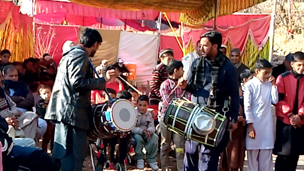 Most popular dhol baja team dattot pachiot Azad kashmir #kashmirculture #dhollywood #pachiot #dhol
