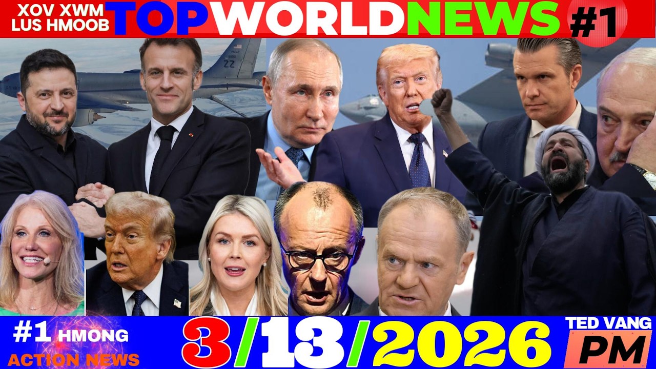 3/13/2026 (PM)🎯ISRAEL- IRAN, MEKAS XA B52 & TUB ROG MEKAS MUS IRAN, LEBANON, CHINA-TAIWAN, UKRAINE