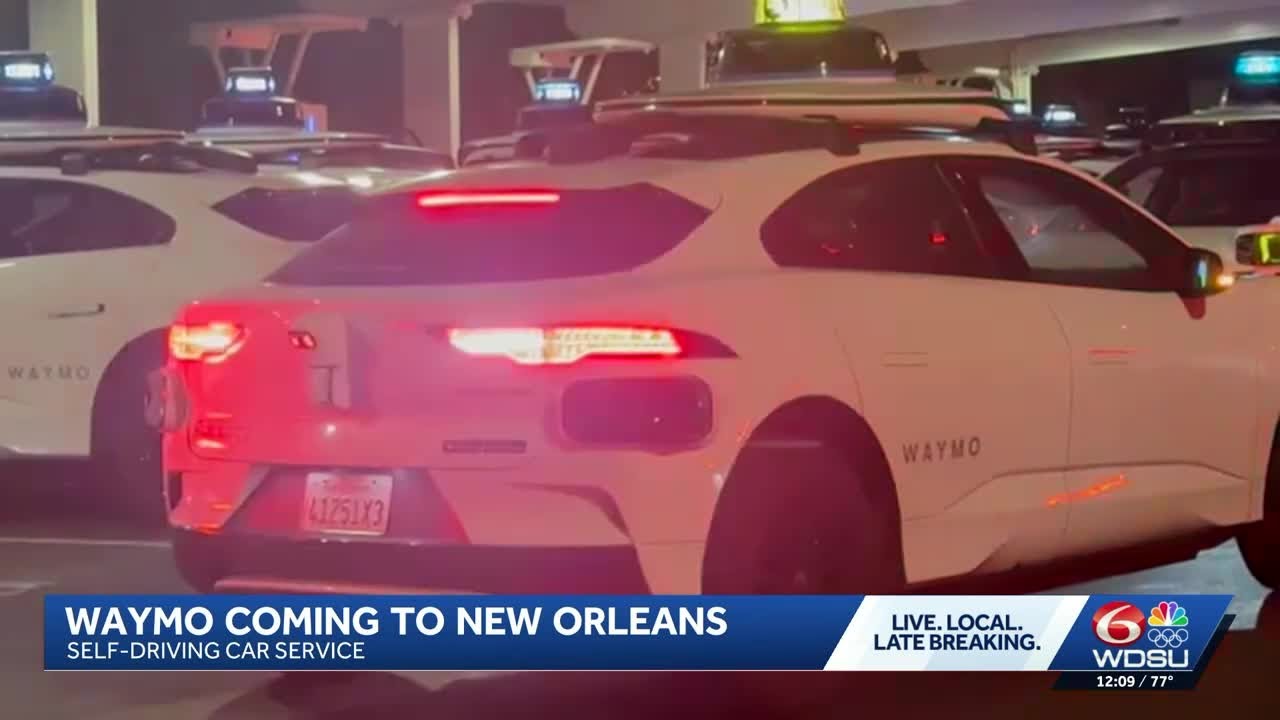 Waymo bringing self-driving car service to New Orleans