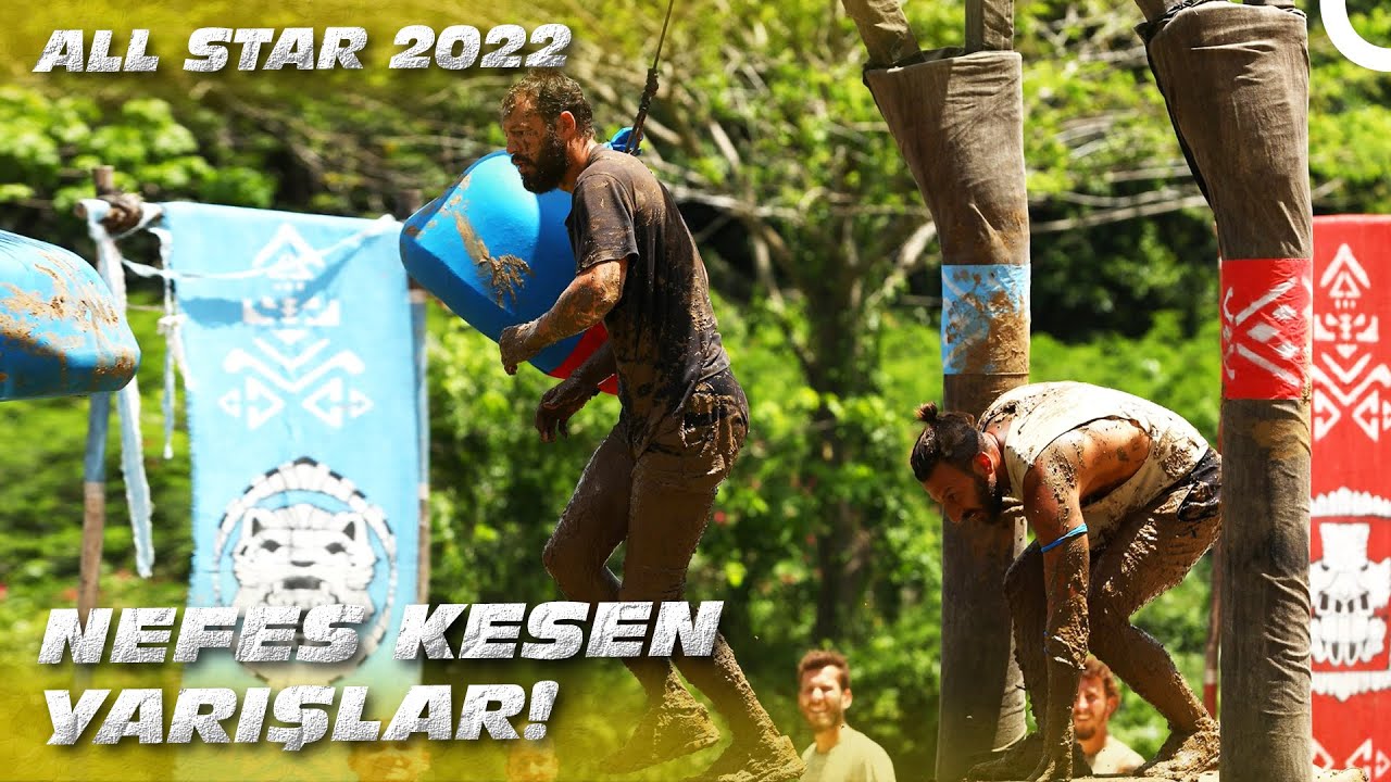 Erkeklerin Dokunulmazlık Yarışı Performansları | Survivor All Star 2022 - 66. Bölüm