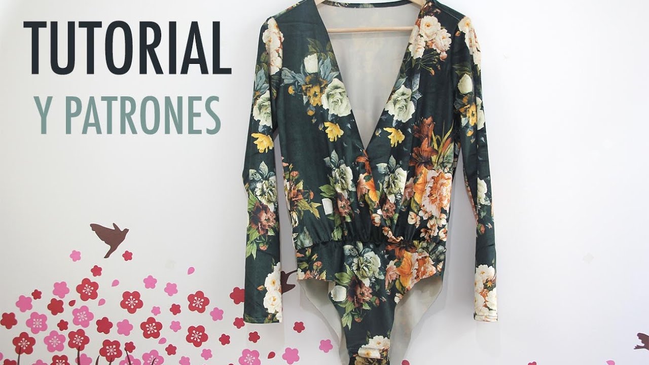 DIY Costura: Body de terciopelo (patrones gratis)
