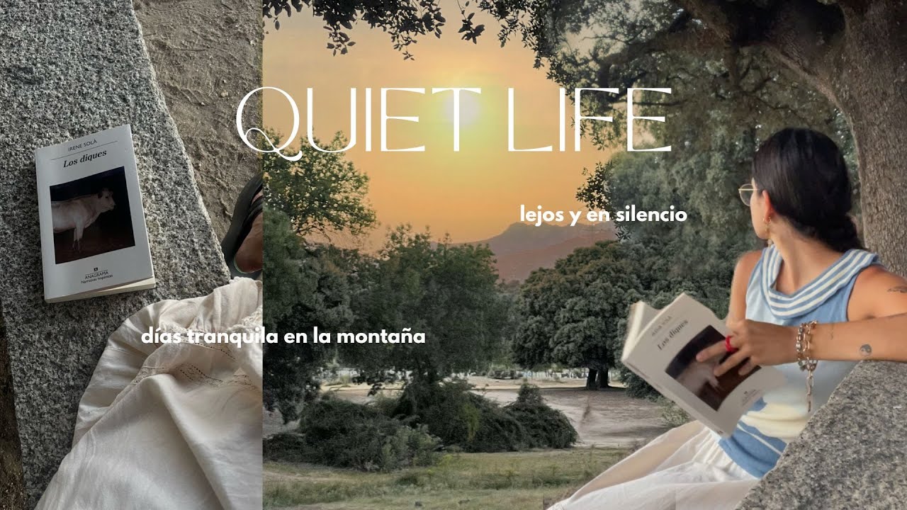 vlog en la montaña 🧘🏽‍♀️ naturaleza, libros y recetas