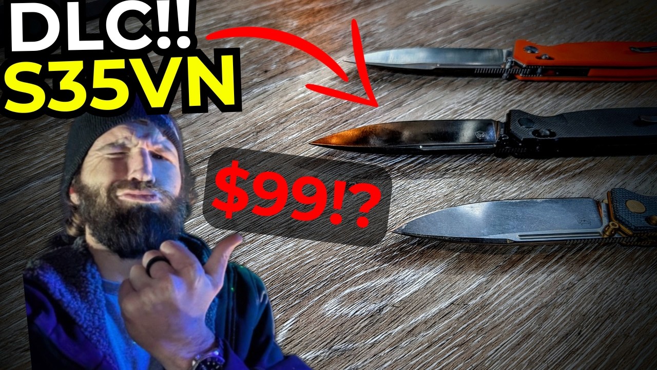 A REAL DLC + S35VN Blade For Under $100?! Real Steel Huginn Ultra
