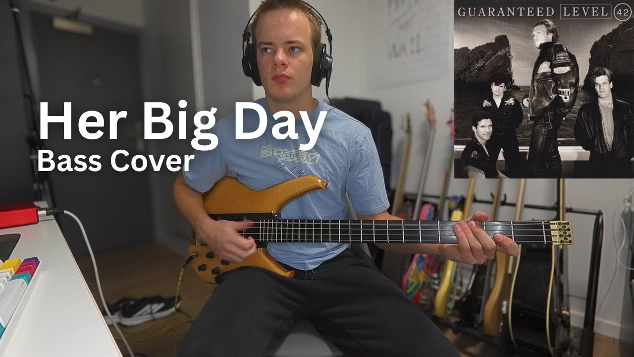 Level 42 - Her Big Day - Bass Cover - Status Graphite Series I
