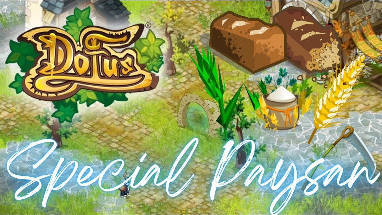 [ Dofus Retro ] Episode Special : Le métier de Paysan !