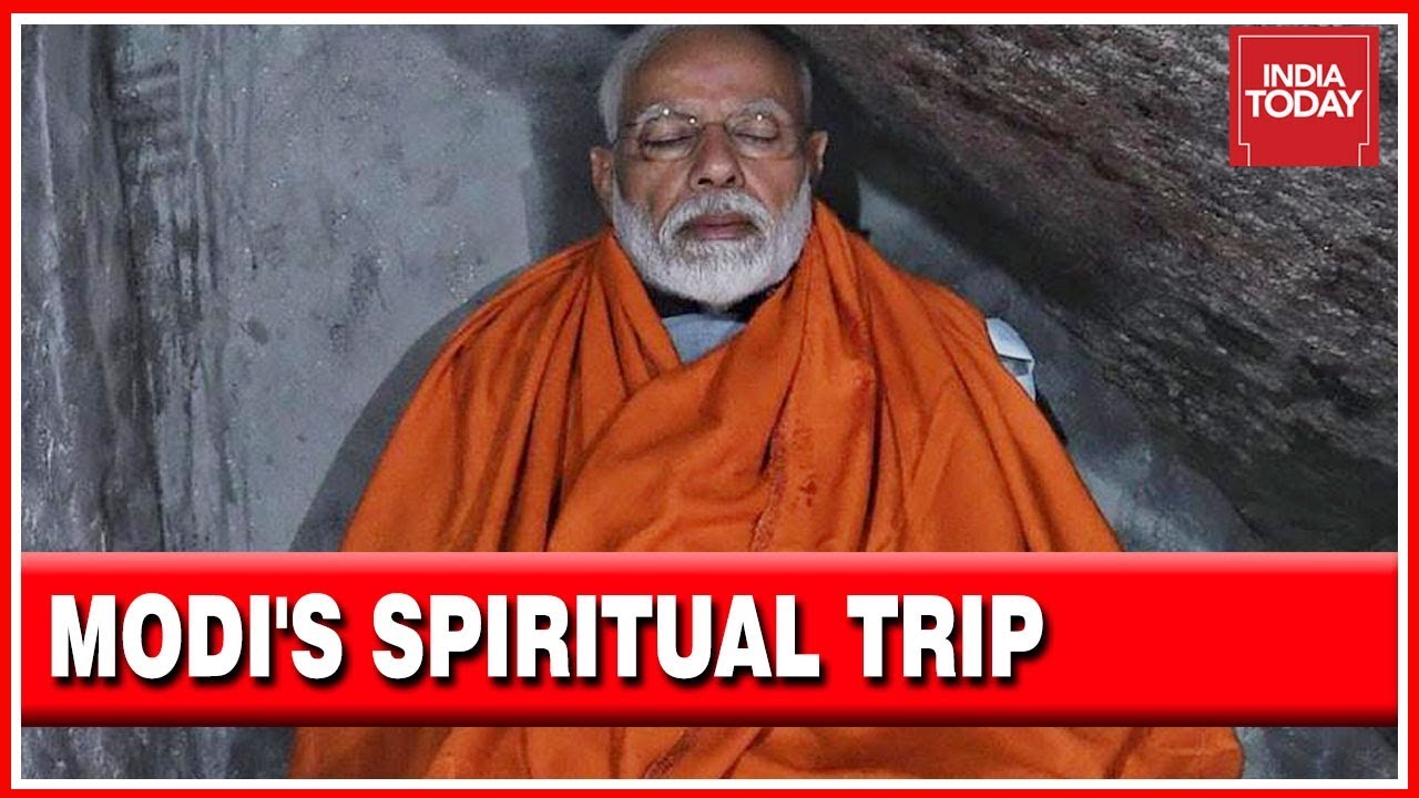 PM Modi Emerges From Cave At Kedarnath After Meditating Through The Night