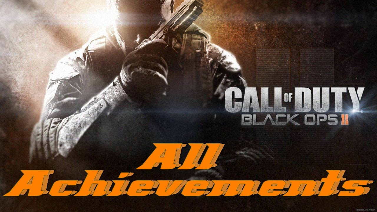 Black Ops 2 All Achievements Including Origins For Xbox