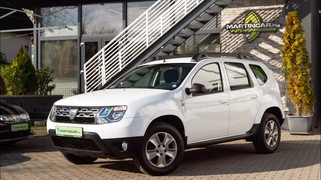 DACIA DUSTER 1.5 dCi Arctic EURO6 Glacier White +Első Tulajdonostól +Keveset futott +3X-s GARANCIA !