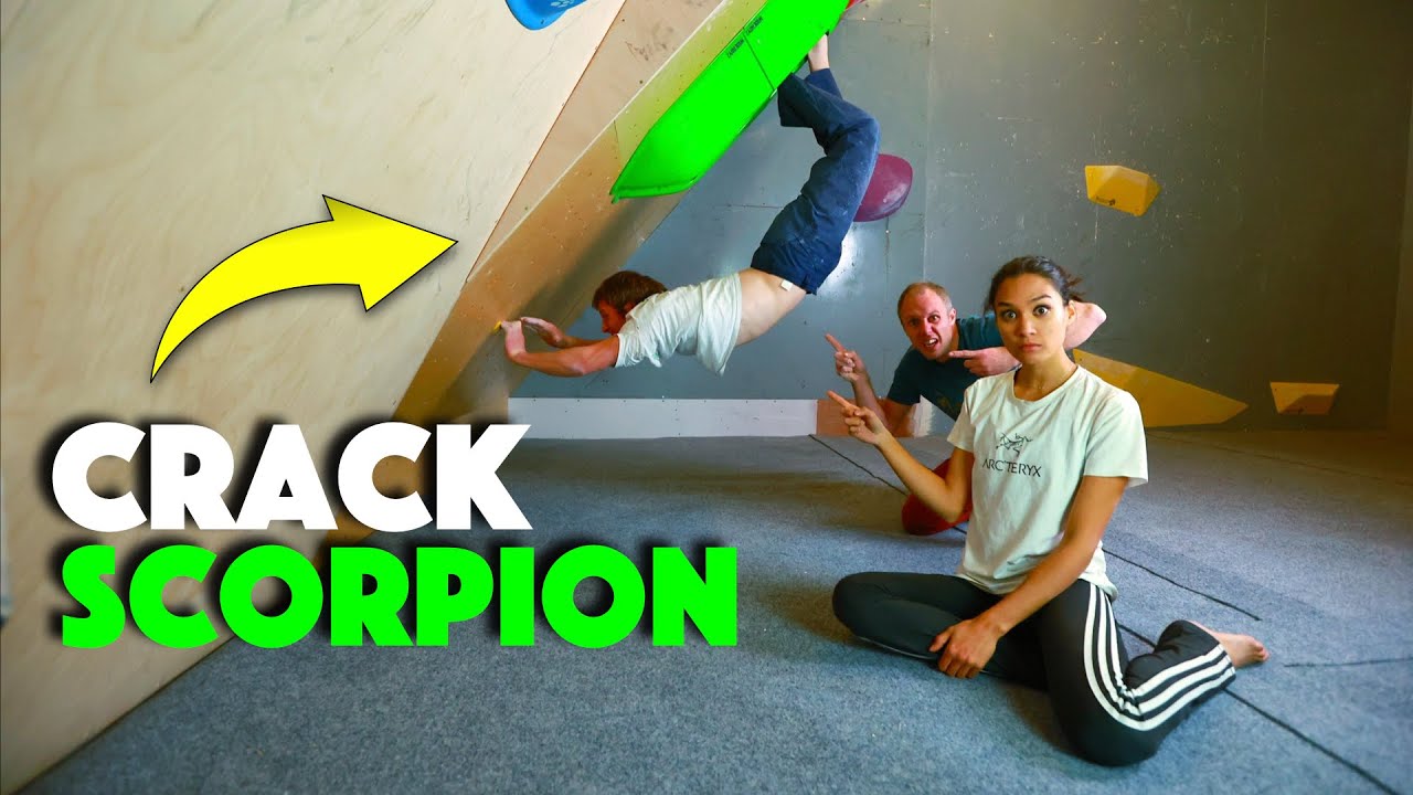 EpicTV try Crack Climbing for First Time